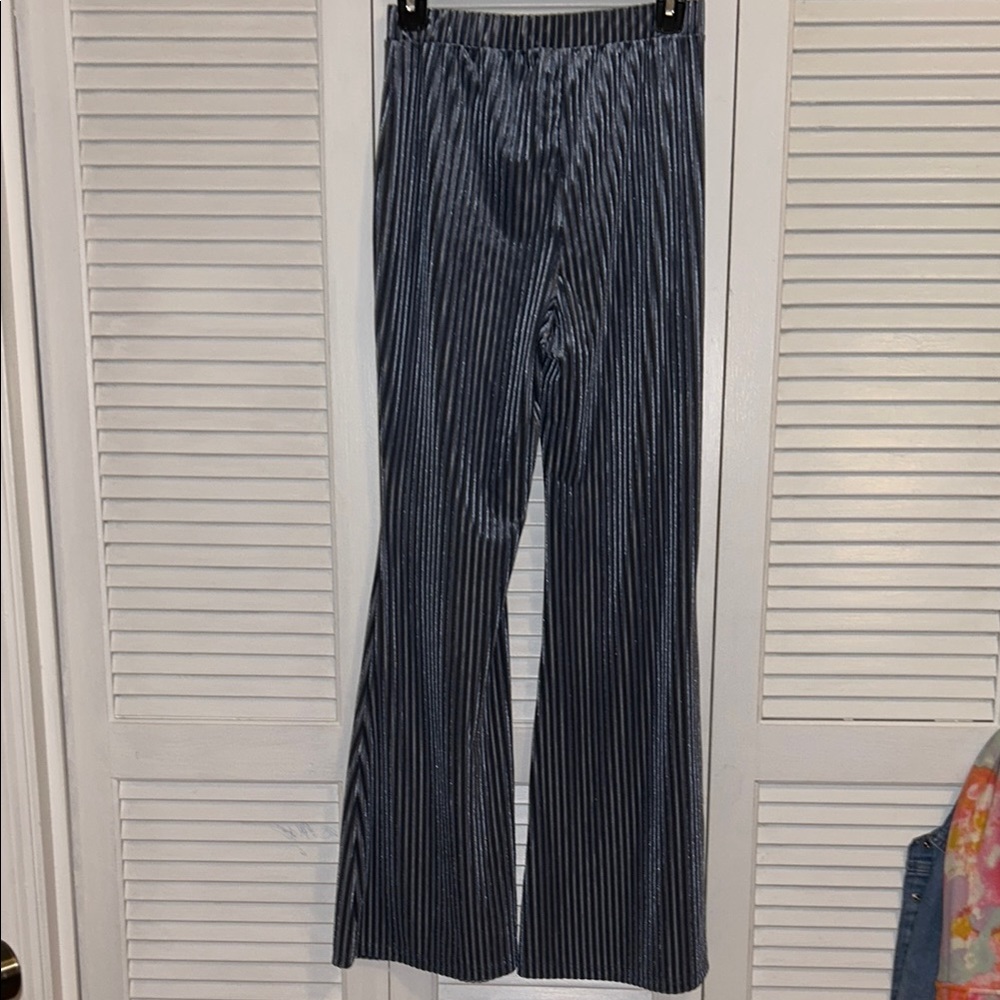 Striped Flared Pants